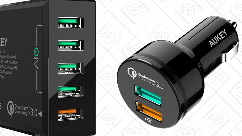 Quick Charge 3.0 5-Port Hub, $32 with code QCX3MIBB | Quick Charge 3.0 Car Charger, $20 with code ESEOJZHK